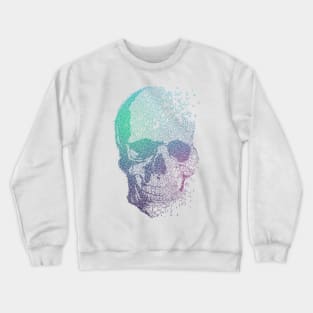 Melodic Skull color Crewneck Sweatshirt